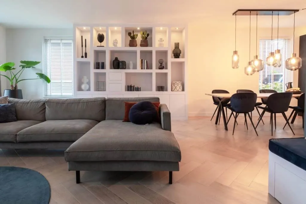 Woonkamer, interieurproject in Hoorn